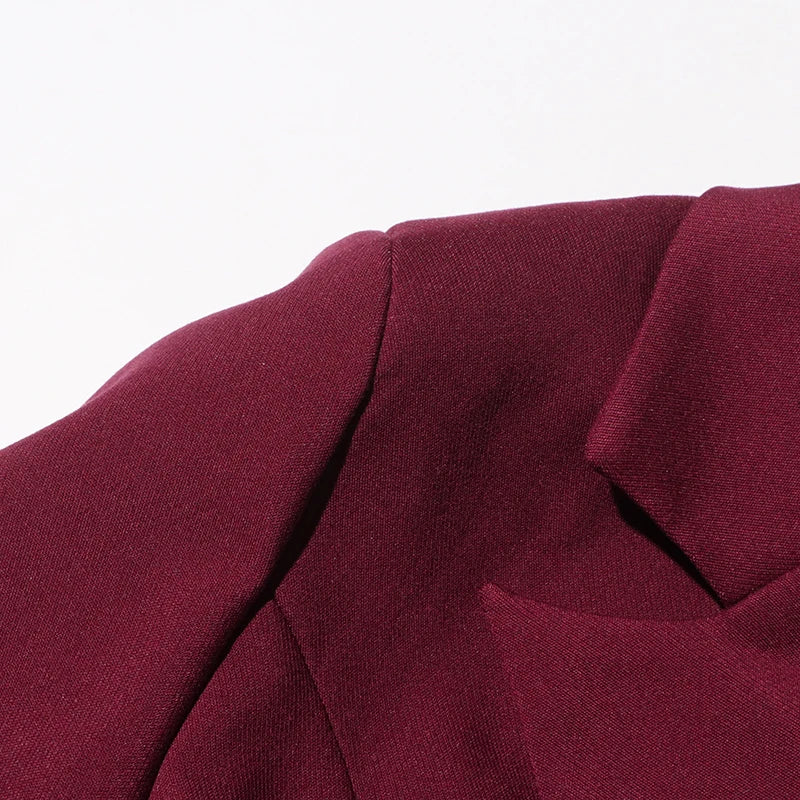 High quality high waist long sleeve V neck dress