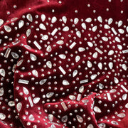 High Quality O Neck Long Sleeve Bodycon Sexy Rhinestones Velvet Vintage Elegant Dresses