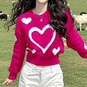 Elegant Long Sleeve Round Neck Tops with High Quality Print