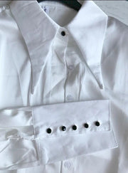 High Quality Vintage Elegant Long Sleeve Satin Shirts