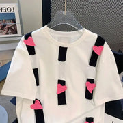 High quality cotton short sleeve round neck t-shirt